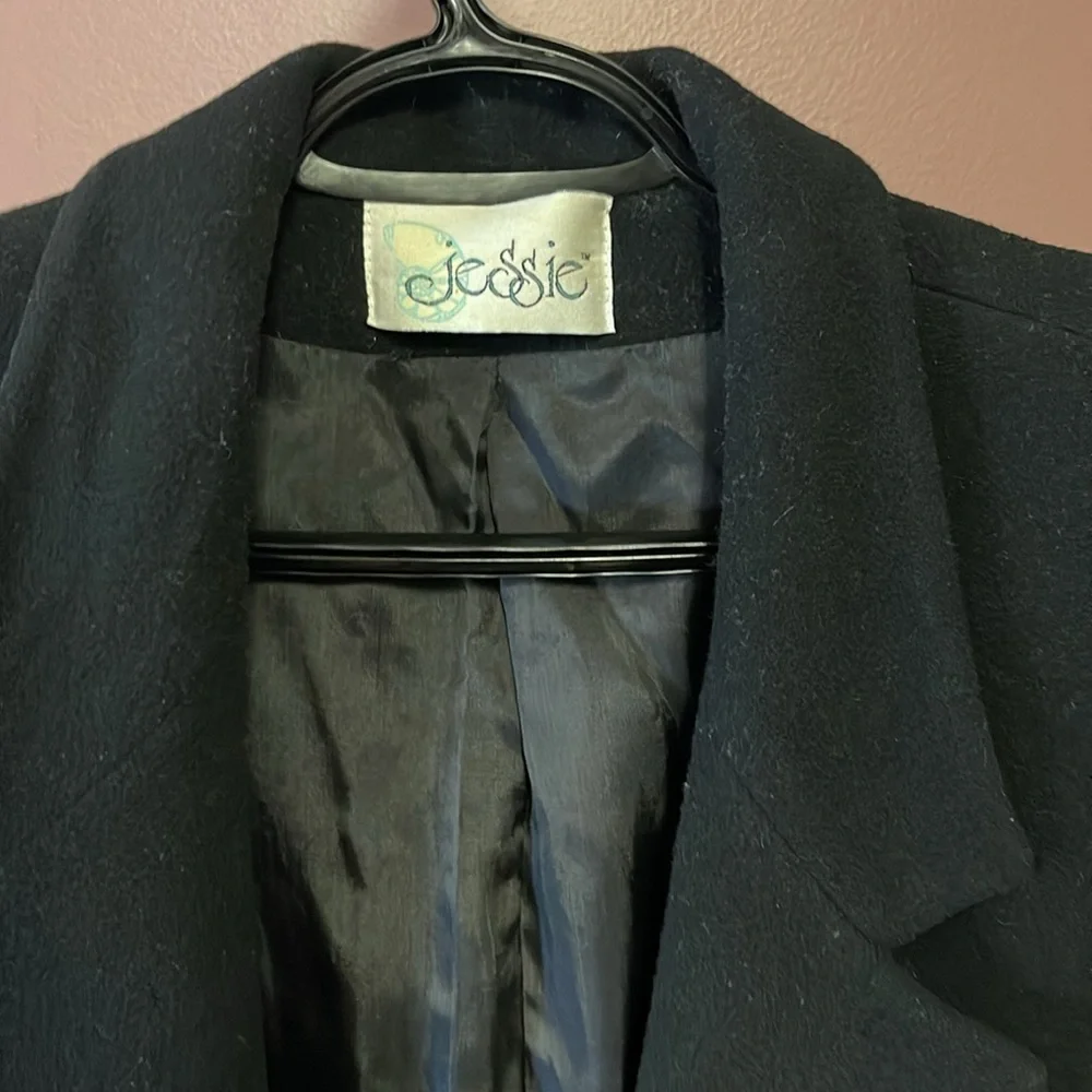 Y2K Jessie Brand Wool And Cashmere Pea Coat In Great Condition! - Picture 2 of 7